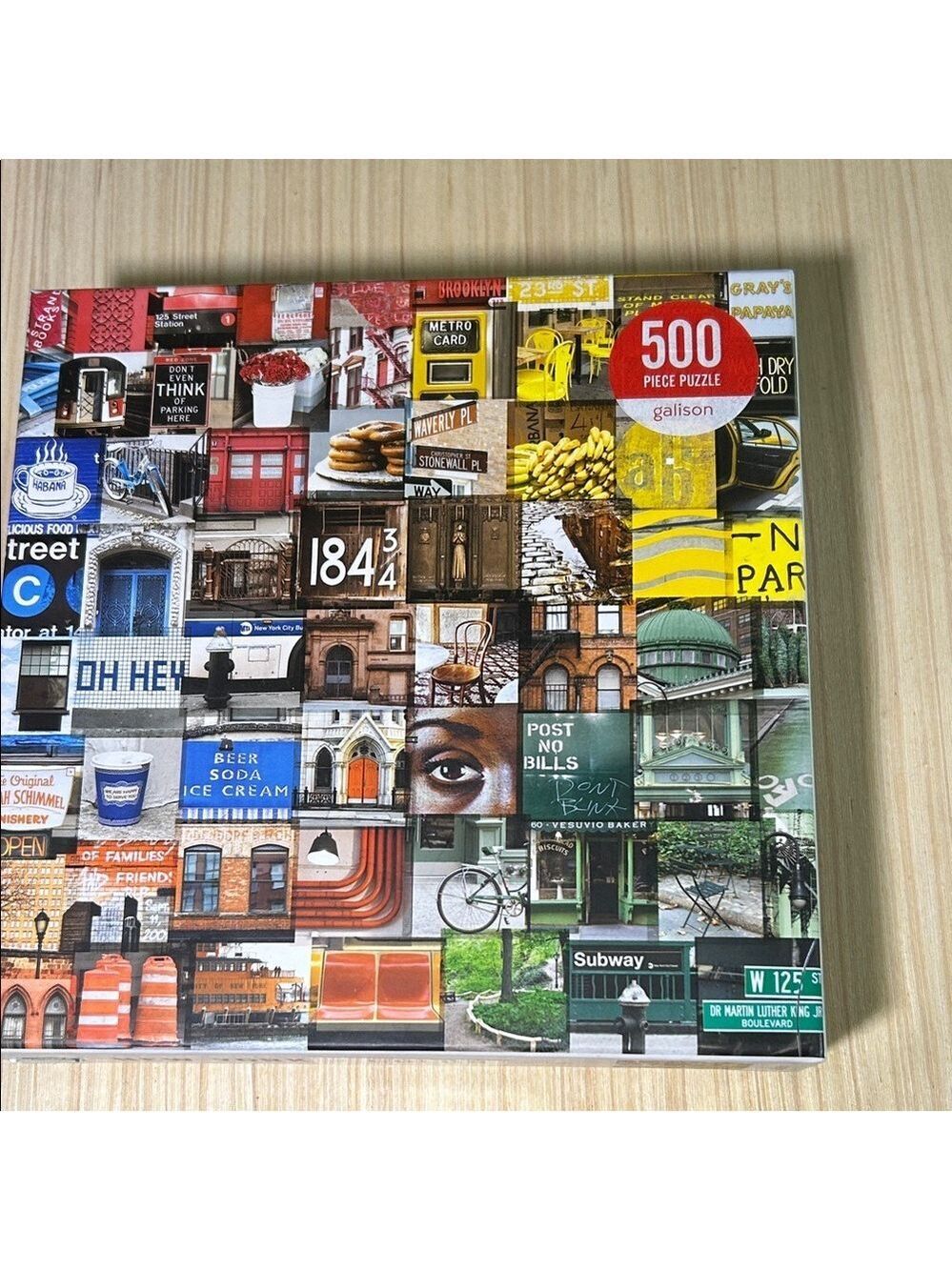 Galison 500-Piece Multicolor Puzzle